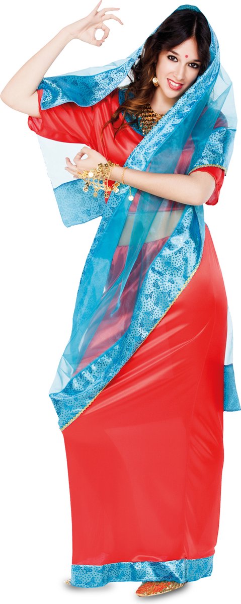 Verkleedkleding vrouw Bollywood - Maat M/L