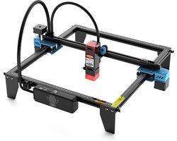 DW4Trading Cnc Laser Graveermachine PRO 80W - Cutter - Engraver - Graveeroppervlakte 30x30 cm - LaserPower 10W Zwart