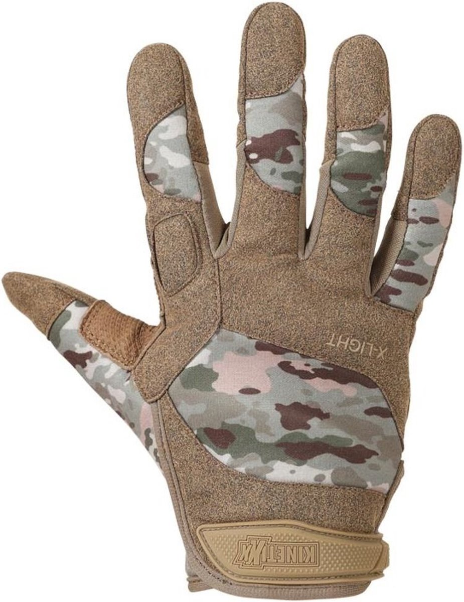 Kinetixx Breathable tactical glove X-Light Camo