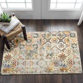 TALETA Paillasson Intérieur Lavable Antidérapant Vintage Pour Coin, Cuisine, Devant Le Lit - 50 X 80 Cm