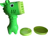 Livano Bellenblaas Pistool - Bellenblazer - Bellenblaas Speelgoed - Bubble Blaster - Bellenblaasmachine - Speelgoed - Giraffe - Groen