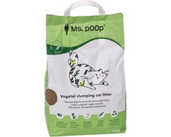 Ms. Poop - Kattenbakvulling Klontvormend - Call Of Nature Plantaardig - 6L