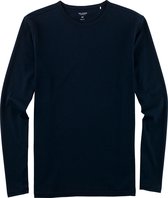 OLYMP Casual modern fit T-shirt - marineblauw - Maat: L