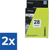 Dresco Binnenband 700x23C (19/25-622) Sclave 40mm - Voordeelverpakking 2 stuks