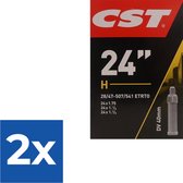 Cst Binnenband 24 X 1 3/8 (28/47-507/541) Dv 40 Mm - Voordeelverpakking 2 stuks