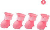 Livano Nail Covers Cat - Anti Scratch Chats - Scratch Protection Chats - Cat Nails - Rose - Taille S