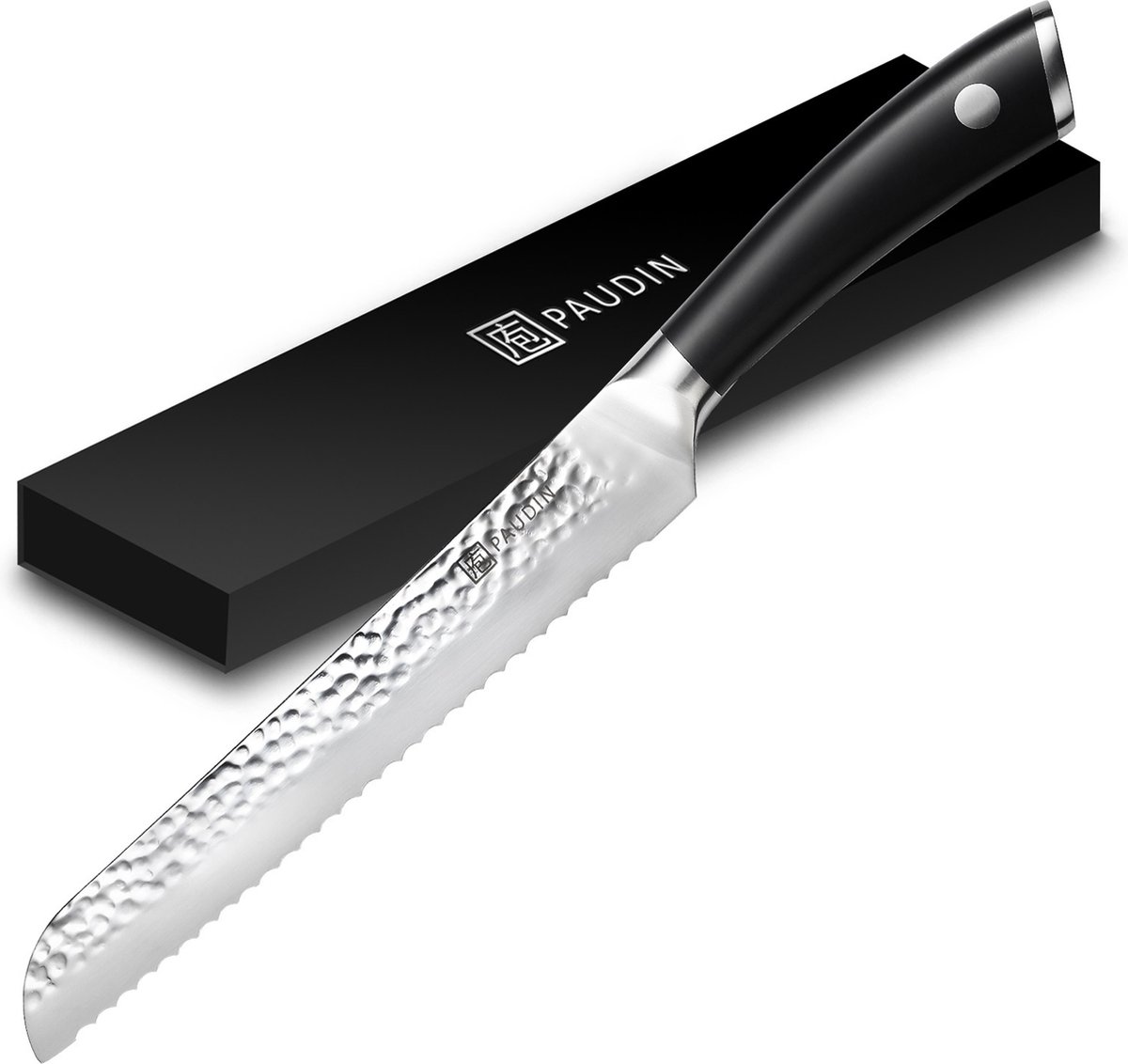 PAUDIN HP2 Professioneel Broodmes 20 cm - Japans mes - Banket mes - Gehamerd