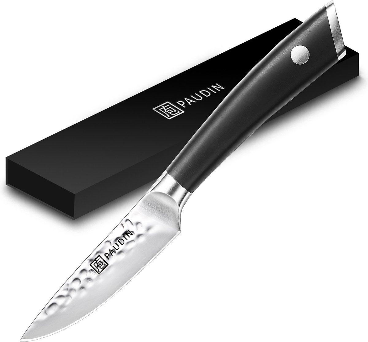 PAUDIN HP6 Professioneel Groentemes 9 cm - Japans mes - Schilmes - Gehamerd