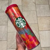 Starbucks Coffee Cup TO GO - Tropical 2022 Hot Travel Cup - Gobelet - 450Ml - Réutilisable - Durable -