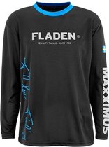 Fladen Team shirt M long sleeve black | Vis shirt