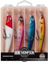Ron Thompson Minnow Pack 10cm Inclusief Box (4 pcs)