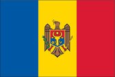 VlagDirect - Moldavische vlag - Moldavië vlag - 90 x 150 cm