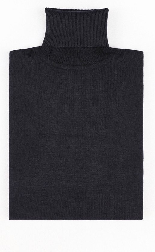 Fijngebreide Coltrui cashmere touch 5XL - heren sweater - Navy