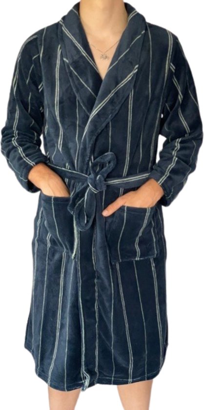 Peignoir/robe de chambre homme-- Marine Streep-L