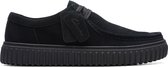 CLARKS Torhill Lo Heren Veterschoenen - Suede - Zwart