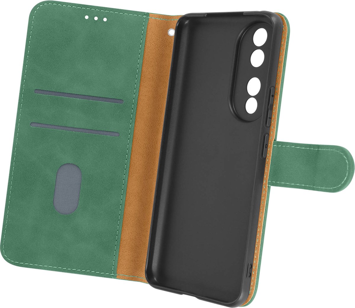 Avizar Foliohoes Geschikt voor Honor 90 Portfolio en video-ondersteuning, Groen
