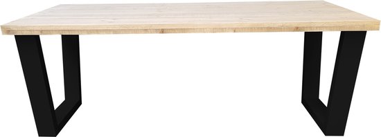 Wood4you - Eettafel - New York - industrial wood - hout - 180/90 cm