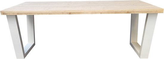 Wood4you - Eettafel - New York - industrial wood - hout - 200/90 cm