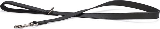 Beeztees Balacron Ax - Hondenriem - Kunstleer - Zwart - 130x2,5 cm
