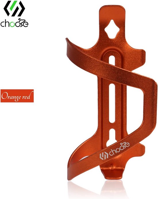 Fiets flessenhouder fiets drankhouder voor racefiets/MTB/mountainbike oranje van Merkloos — afbeelding 3