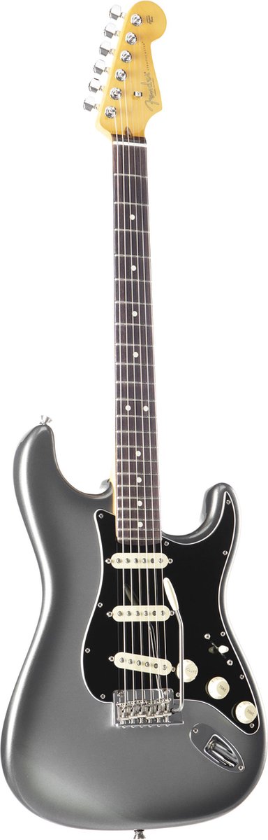 Fender American Professional II Strat RW (Mercury) - ST-Style elektrische gitaar