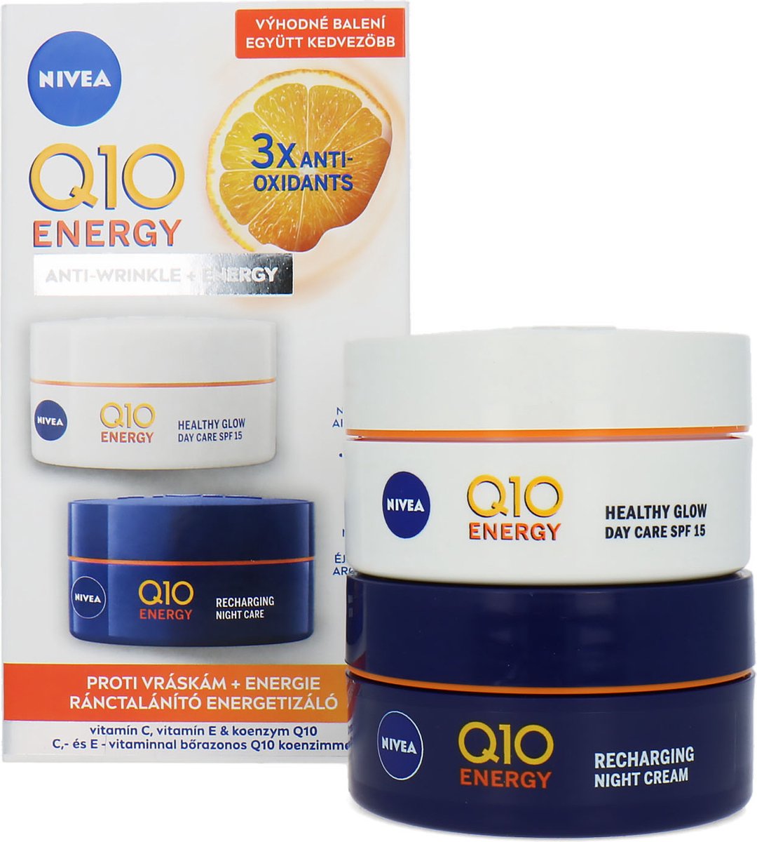 Goedkoopste Nivea Q10 Energy Anti-Wrinkle Energy Day and Night Cream