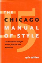 The Chicago Manual of Style 15e