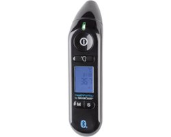 SILVERCREST® Multifunctionele thermometer - oorthermometer baby kind volwassenen - Thermometer met Bluetooth - voorhoofd thermometer - oorthermometer volwassenen kind baby - koorts thermometer lichaam - thermometer baby - thermometer oor