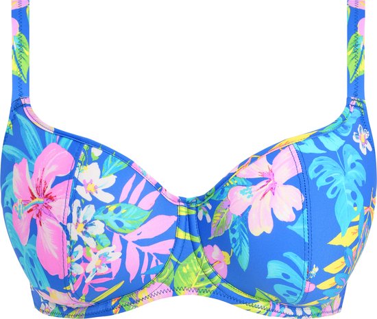 Freya HOT TROPICS YOUR SWEETHEART BIKINI TOP Haut de bikini femme - BLEU - Taille 75D