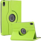 Tablethoes Geschikt voor: iPad Air 2020 / 2022 Hoes (10.9 inch) - iPad Air 4 / 5 hoesje 360° draaibaar (groen)