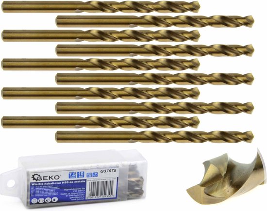 HSS-CO (kobalt) MULTI-EDGE fémfúrók, többféle méretben - KÜLÖNLEGES FÚRÓK