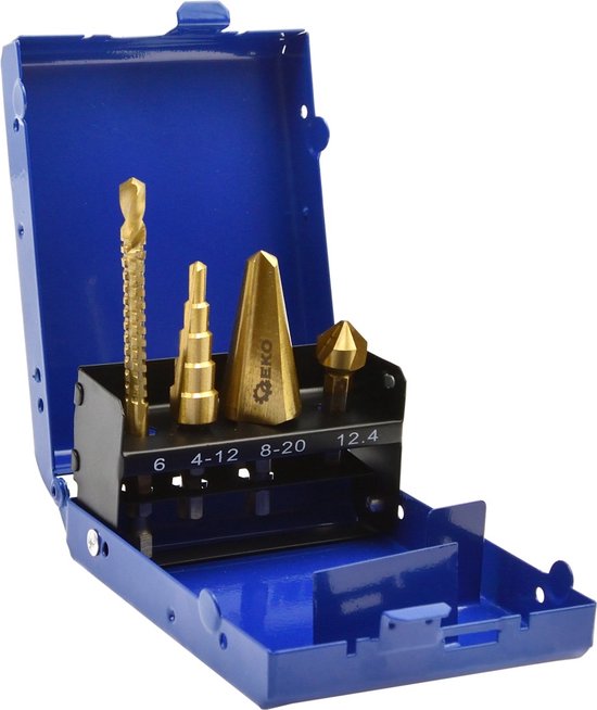 Stukken Scharnierborenset, Zelfcentrerende Scharnierborenset Scharnierboren Hss Zelfcentrerende Scharnierboren 1164 964 764 564 W
