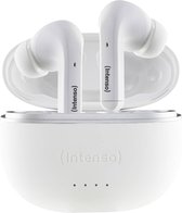 (Intenso) Buds T302A True Wireless (TWS) Bluetooth in-ear headphones met actieve ruisonderdrukking (ANC) - wit (3720302)