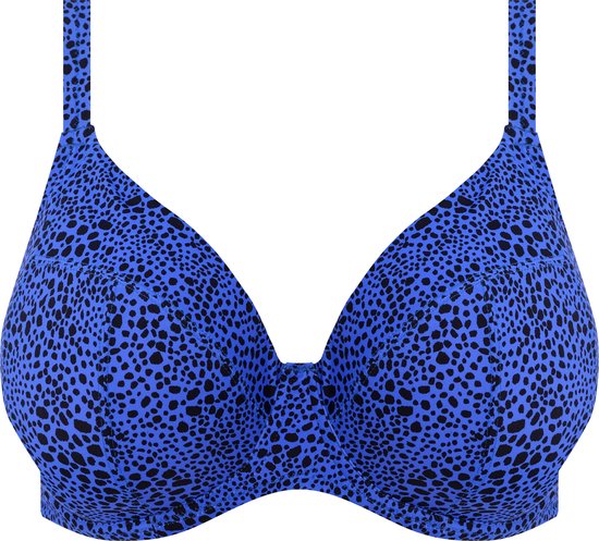 Elomi PEBBLE COVE UW PLUNGE BIKINI TOP Dames Bikinitopje - Blue - Maat 95G
