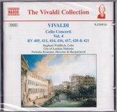 Cello Concerti vol. 4 - Antonio Vivaldi - Raphael Wallfisch (cello), City of London Sinfonia o.l.v. Nicholas Kraemer (klavecimbel)
