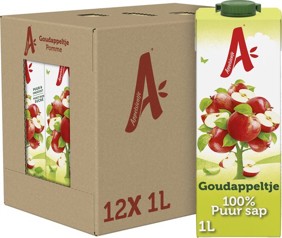 Foto: Appelsientje goudappeltje 12 x 1l