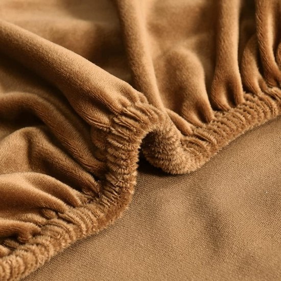 Wingback stoelhoezen hoes 2 stuks,stretch fluwelen pluche vleugel stoel