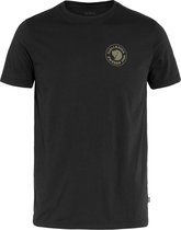FJALLRAVEN 1960 logo T-shirt M black - XL