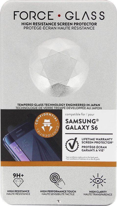 Bigben Connected FGGS6PRIVACY écran et protection arrière de téléphones portables Protection d'écran mate Samsung 1 pièce(s)