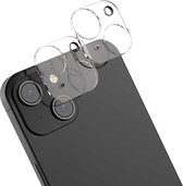 kwmobile lens protector set van 2 - geschikt voor iPhone 15 Plus - Gemaakt van gehard glas - Beschermt camera en lens van je smartphone