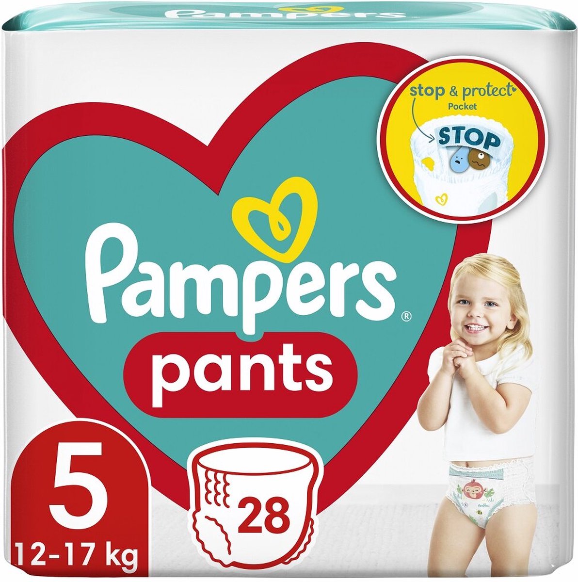 Pampers Baby-Dry Pants Maandbox maat 5
