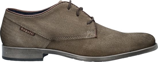 Bugatti Licio Eco Veterschoenen taupe Suede - Maat 41