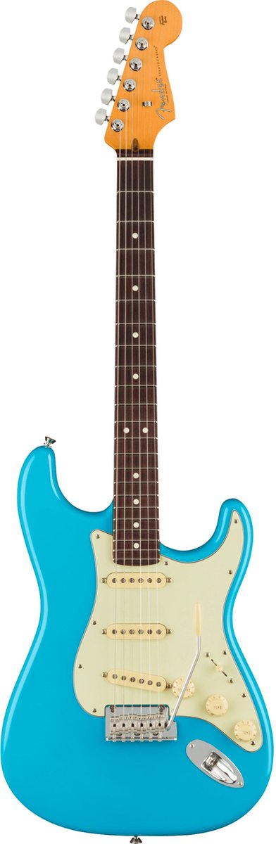 Fender American Professional II Strat RW (Miami Blue) - ST-Style elektrische gitaar