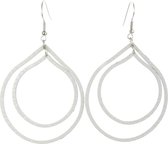 Behave Boucles d'oreilles pendantes avec motif coloré