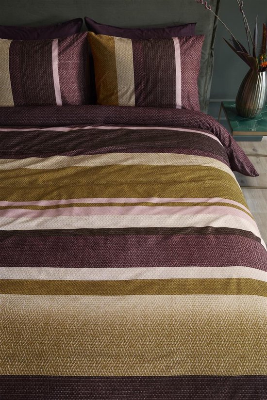 Housse de couette Beddinghouse Jorren - Rouge Foncé