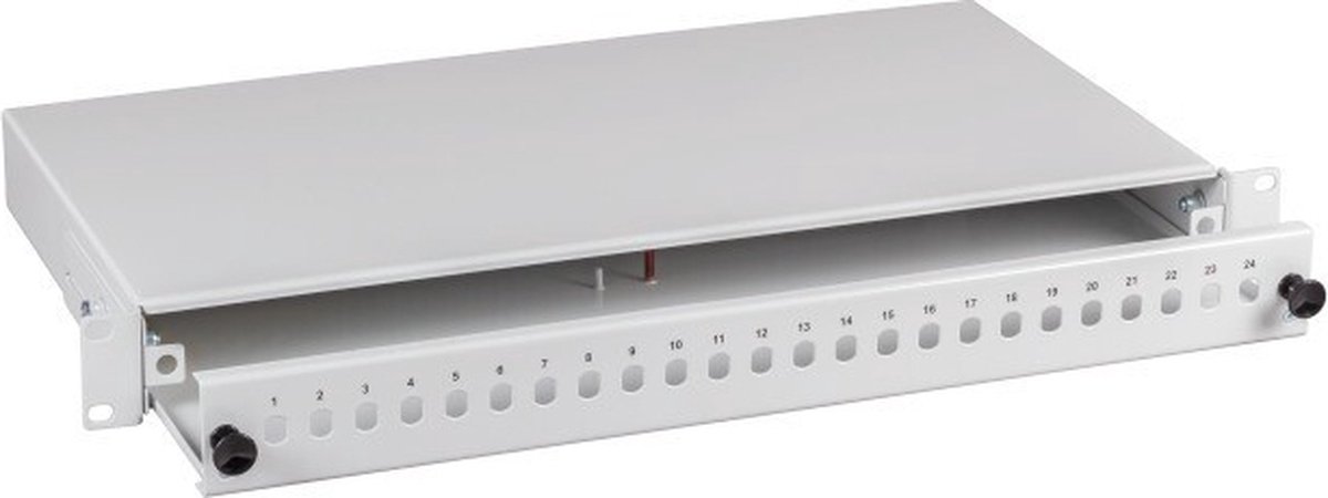 EFB Elektronik 53600.1 glasvezeladapter ST 1 stuk(s) Grijs
