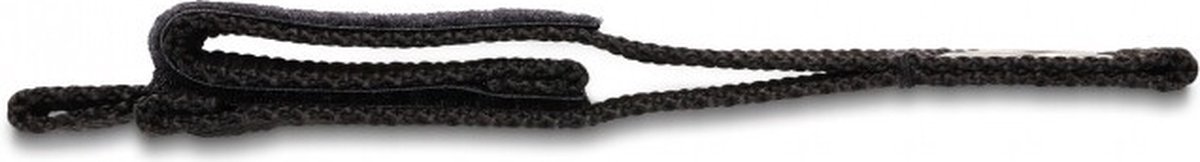 Klittenband Zware haak-en-lus band met vastenoog l 260 x B 38 mm zwarte 5 stuks