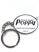 RVS sleutelhanger Poppy Grace Mate Deluxe. Verpakt in een geschenkdoos