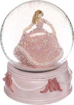 Maison d'Abri - Sneeuwbol met muziek 'Prinses' - Roze