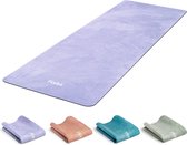FLXBL Tapis de Yoga Antidérapant - Tapis de Yoga Eco avec Couche Supérieure Antidérapante - Lavande